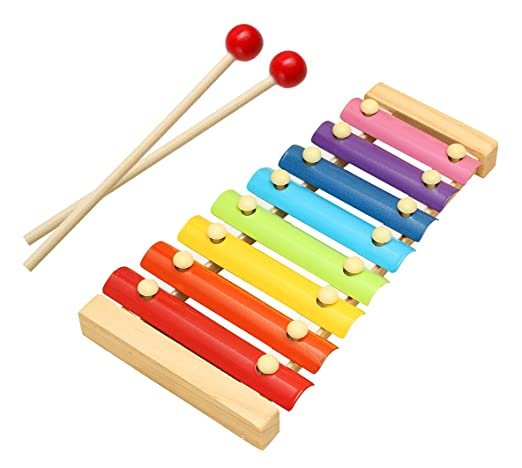Xylophone Kids First Musical Sound Instrument Wooden