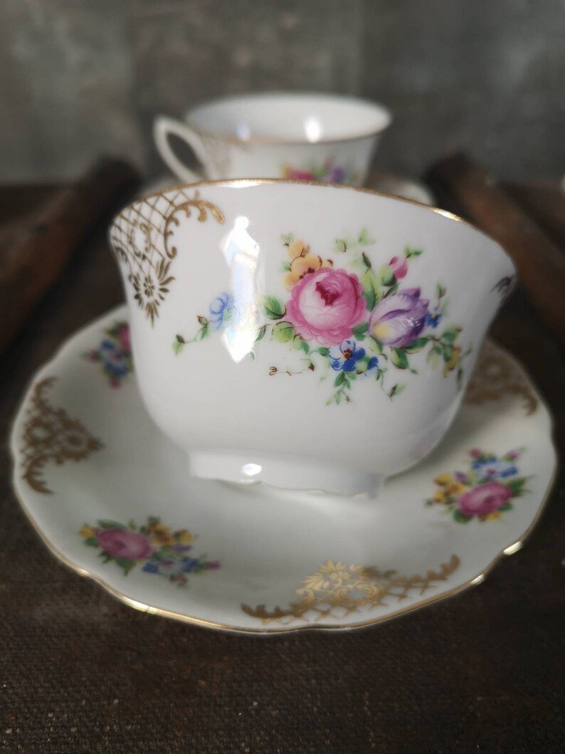 Floral Tea set - China made